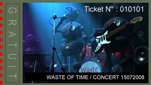 Entrée du concert des robots